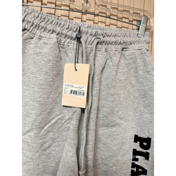 Playboy Lounge Sweatpants Gray Women's Jogger Size 2 - Picture 7 of 11